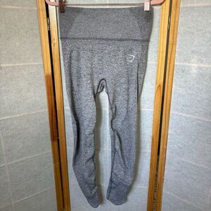 Gymshsrk Vital Seamless Leggings Strech Workout Pants Grey‎